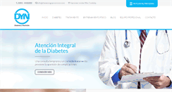 Desktop Screenshot of diabetologiaynutricion.com